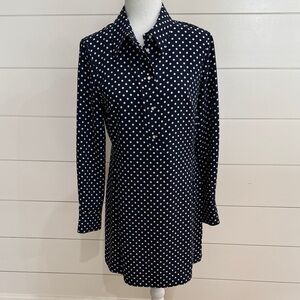 Zara Polka Dot Shirt Dress
